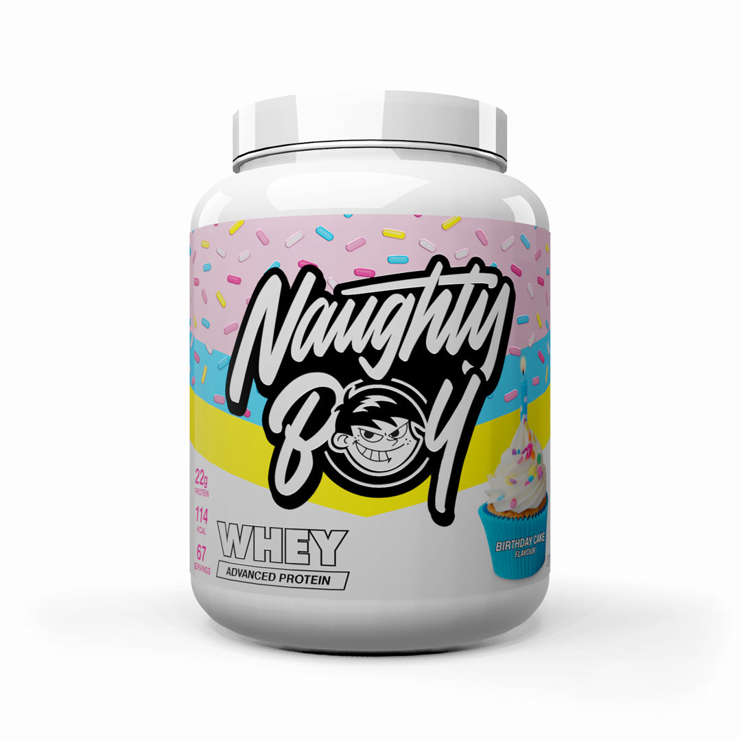 2 X Naughty Boy® Premium Whey Protein 2010g for £60