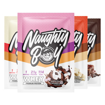 Naughty Boy® Chocolate Lovers Whey Sample Collection