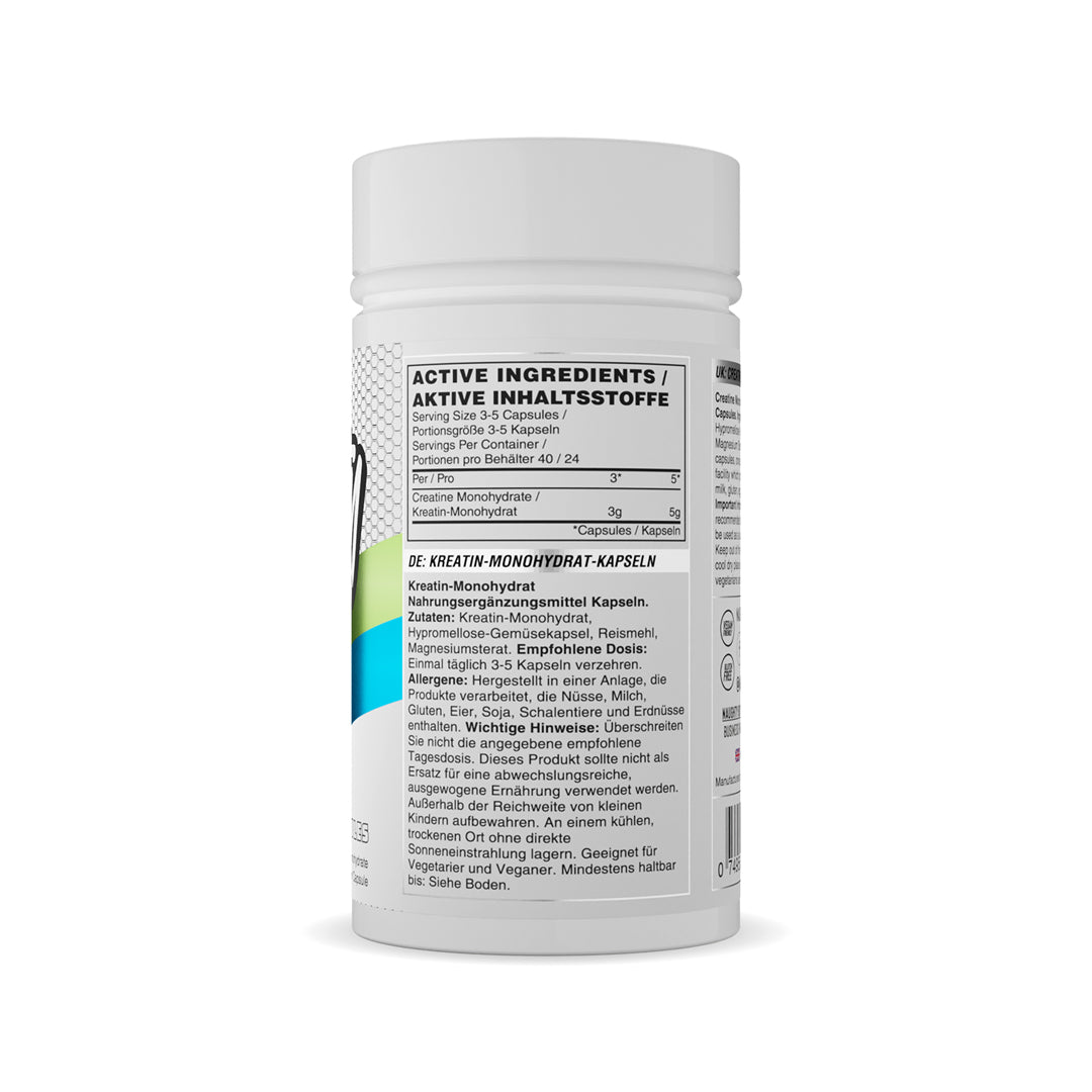 Naughty Boy® Creatine Capsules