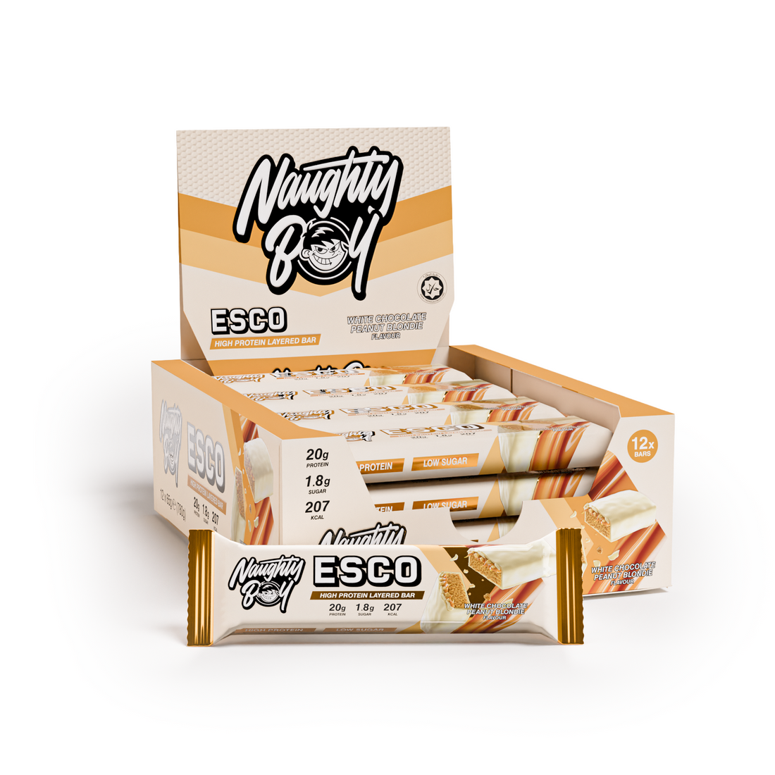 Naughty Boy® Esco Bar x 12