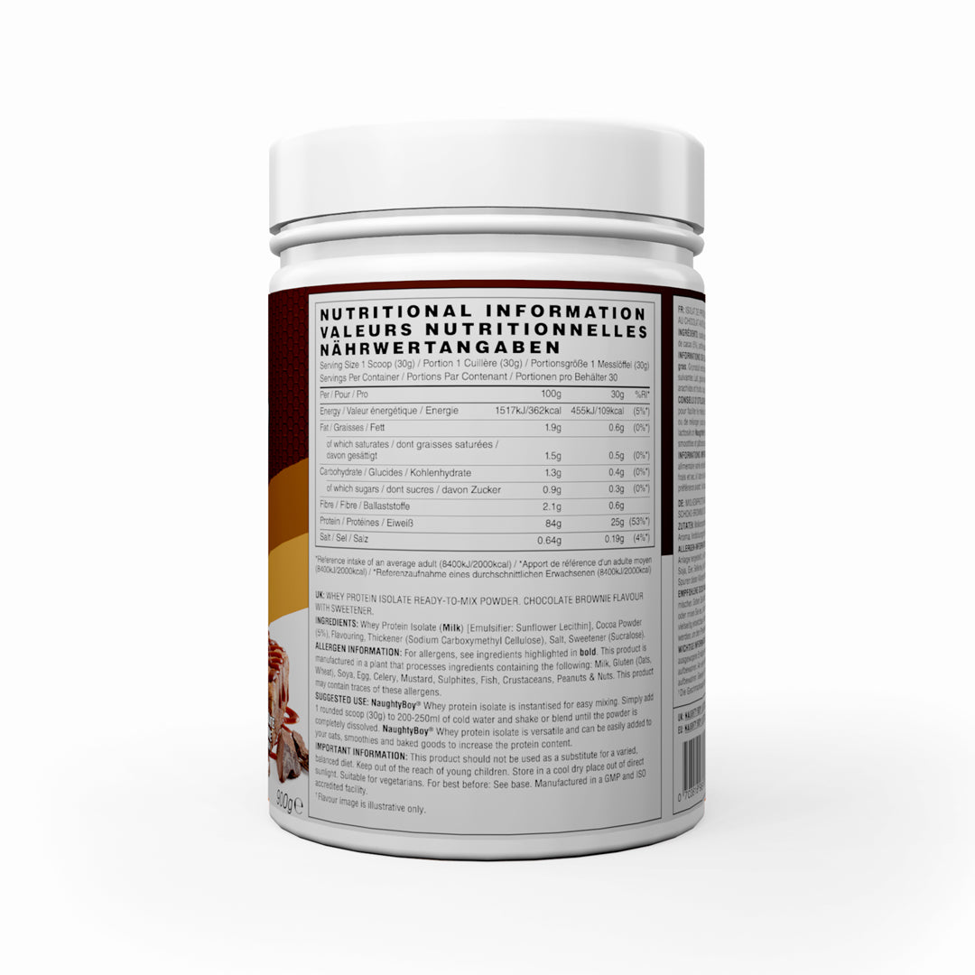 Naughty Boy® ISO-9 Whey Protein Isolate 900g