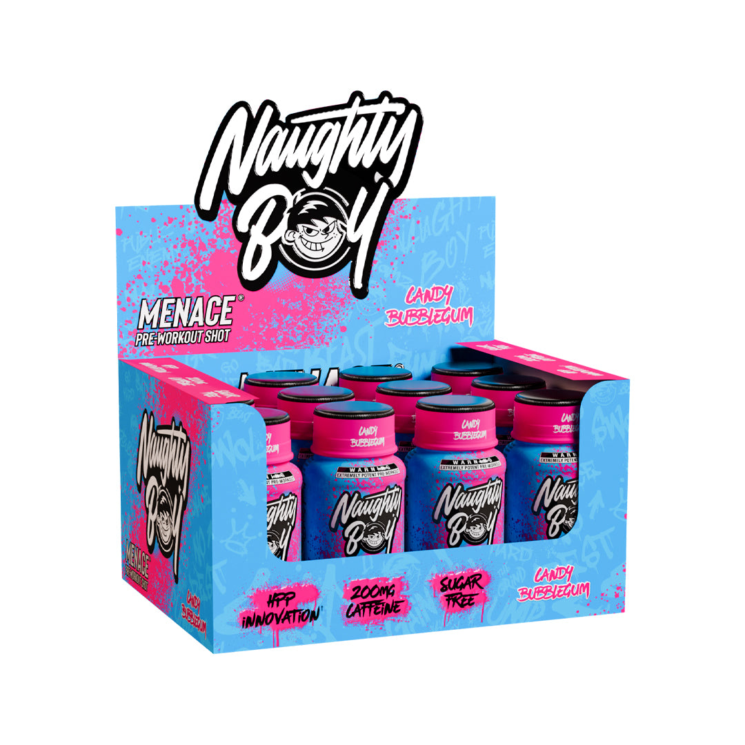 Naughty Boy Menace Pre-Workout Shot (12x60ml)