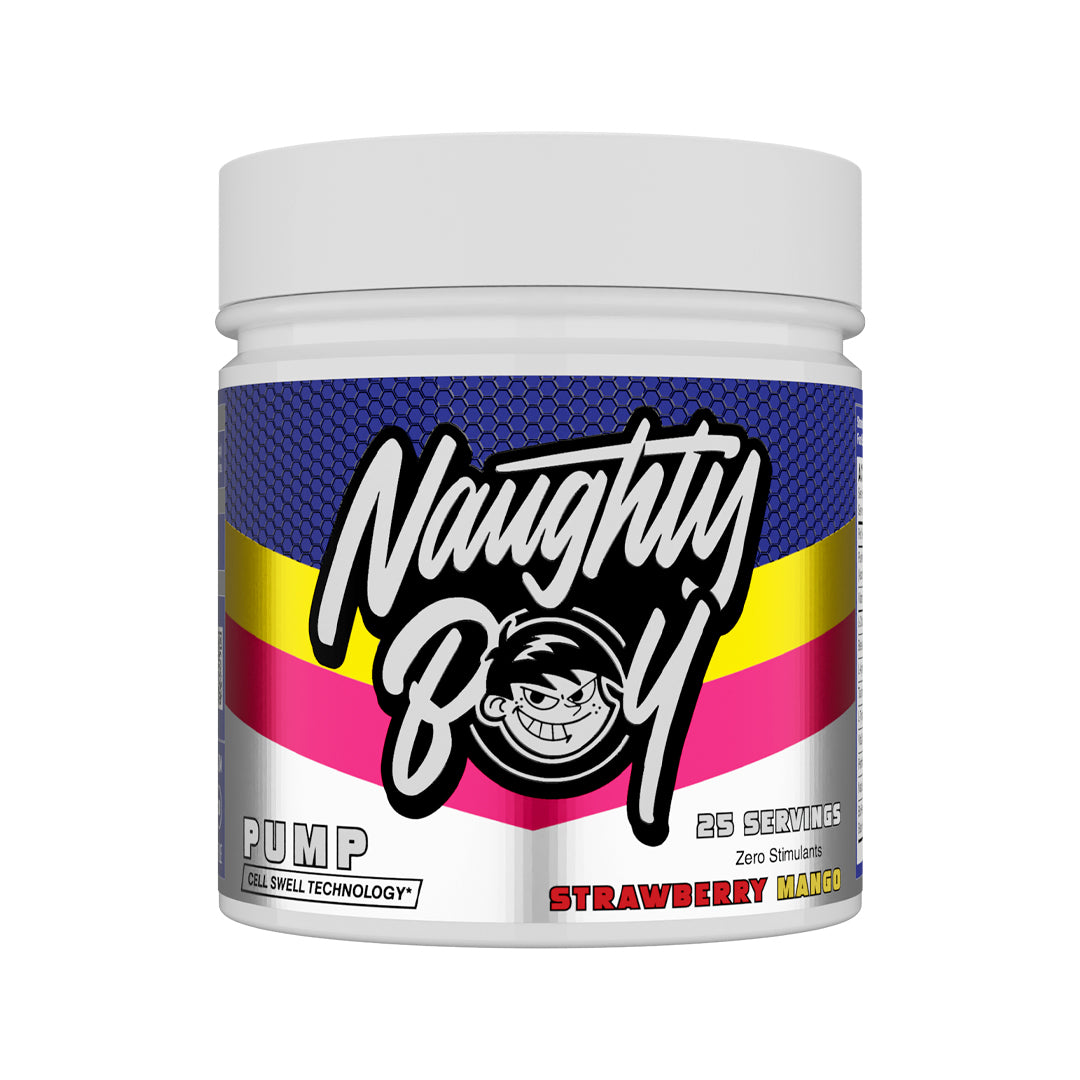 Naughty Boy Pump Pre-Workout 25 Servings