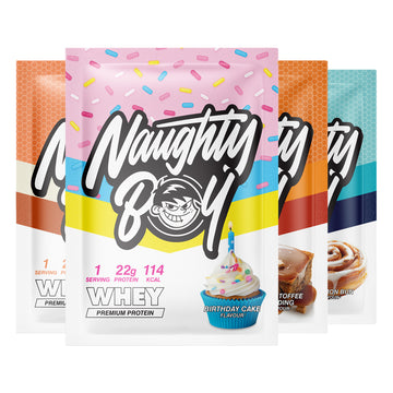 Naughty Boy® Sweet Tooth Whey Sample Collection