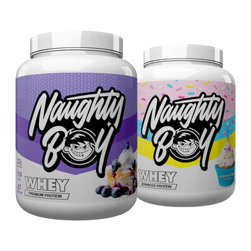 2 X Naughty Boy® Premium Whey Protein 2010g for £60